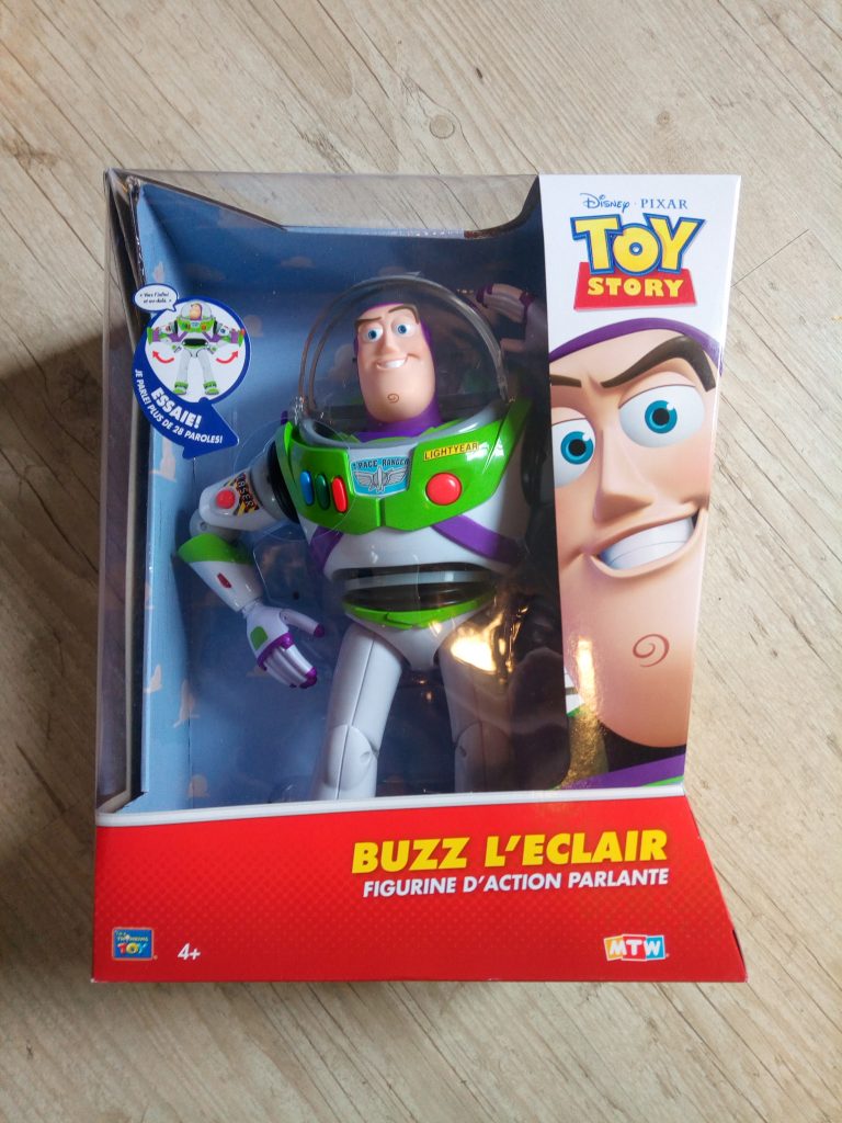 Figurine parlante Disney Toy Story 4 Buzz L'Eclair - Figurine de